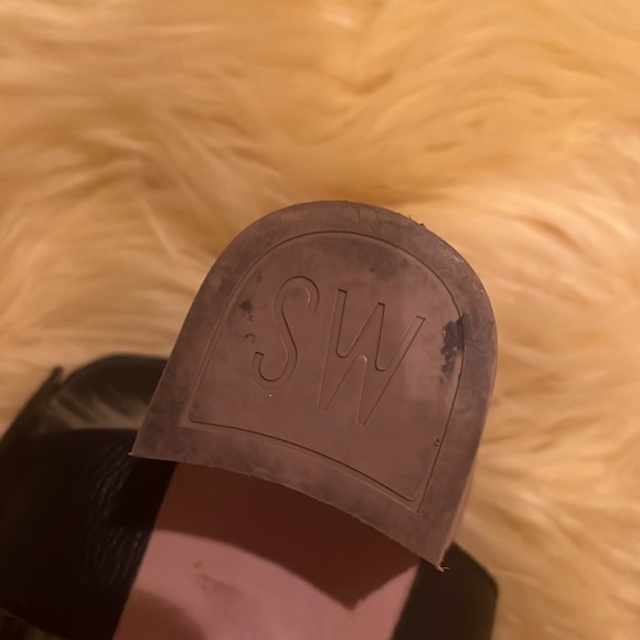 STUART WEITZMAN Broadband Leather City sandals - Picture 10 of 10